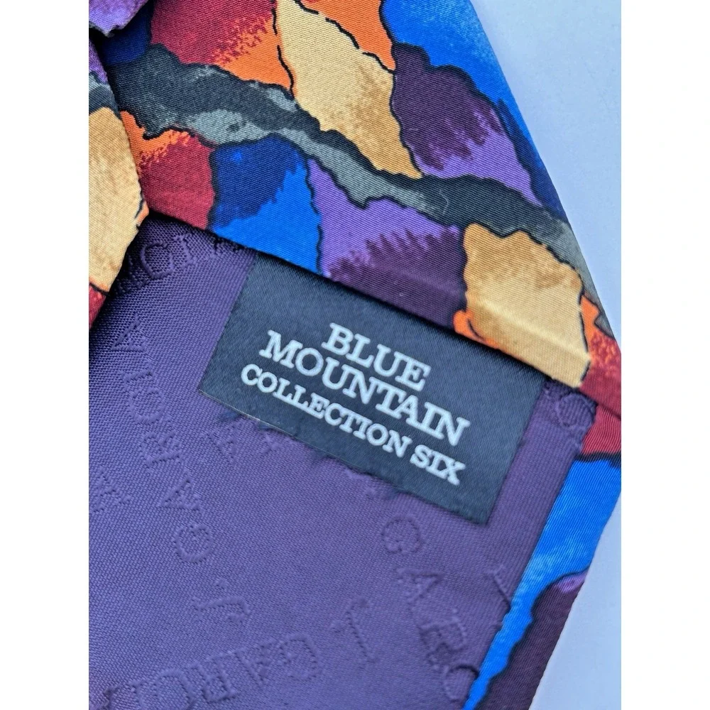 Jerry Garcia Ties Lot Of 2 Silk‎ Blue Mountain & Stonehenge Grateful Dead